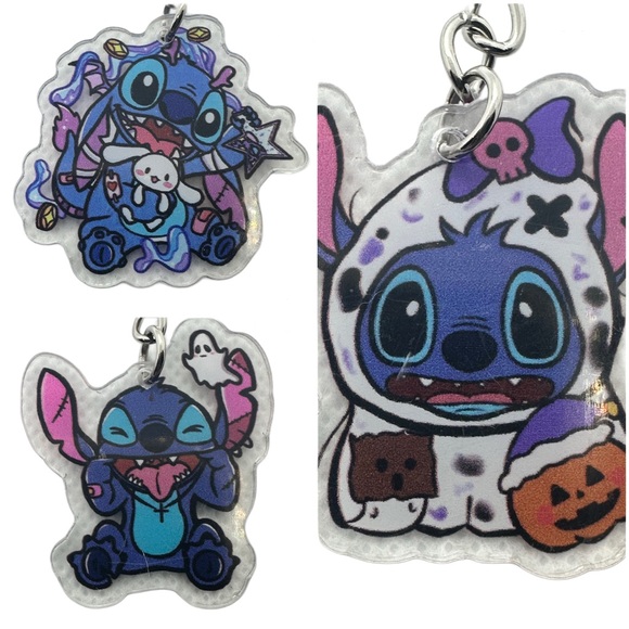 Crazy Blue Alien Keychains - Picture 7 of 7